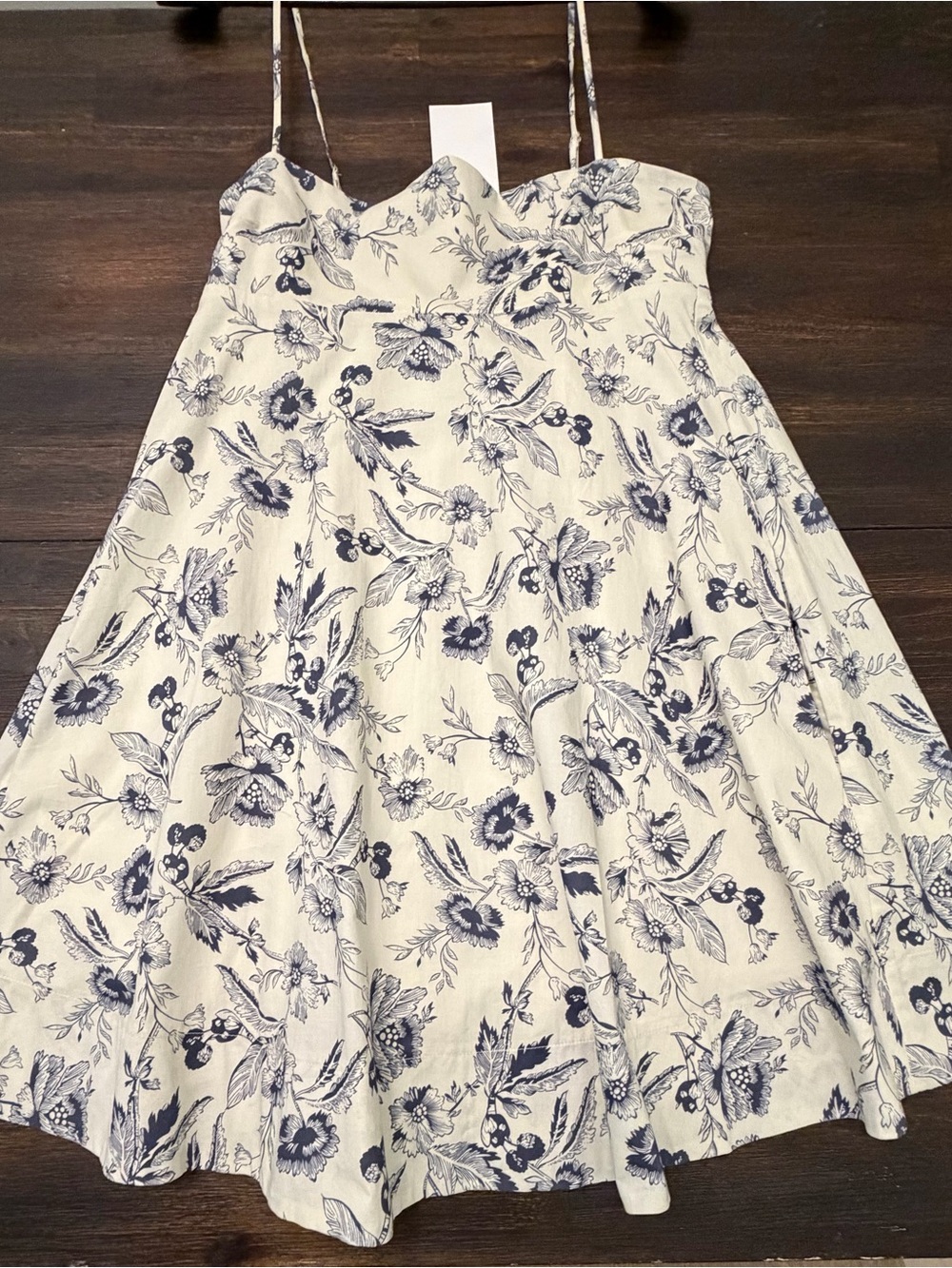 Women’s Cream Floral Dress